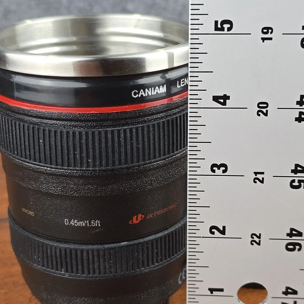 Caniam Camera Lens Travel Mug Stainless Steel 5